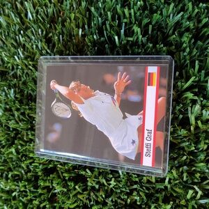 Steffi Graf FAX PAX UK Tennis Card #39 - GOAT Collector Item